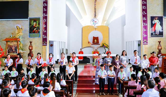 giờ lễ Nhà Thờ Suối Nho